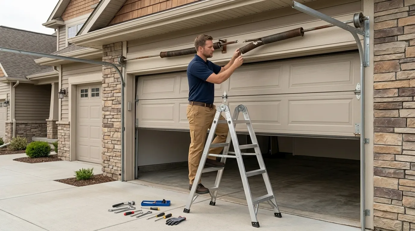 Repaired & tested - Lodi garage door service