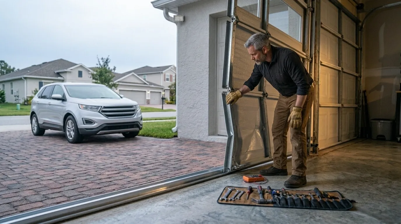 Repaired & tested - Lodi garage door service